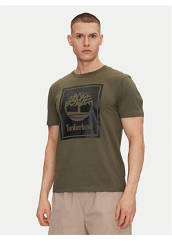 Timberland T-Shirt TB0A5WQQ Zielony Regular Fit - id: 0000305362124 - marki Timberland - 182765320 Timberland T-Shirt TB0A5WQQ Zielony Regular Fit ze sklepu MODIVO w kategorii T-shirty męskie - zdjęcie 182765320