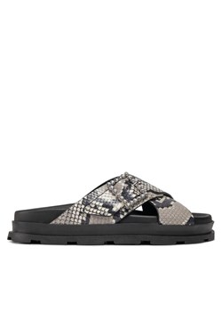 Pollini Klapki SA28164G1ITJ0954 Szary ze sklepu MODIVO w kategorii Klapki damskie - zdjęcie 182765334