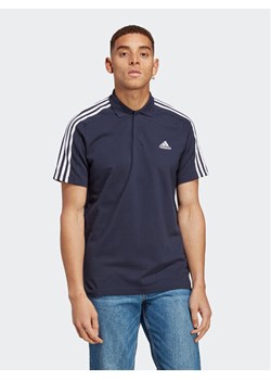 adidas Polo Essentials IC9311 Granatowy Regular Fit ze sklepu MODIVO w kategorii T-shirty męskie - zdjęcie 182765340