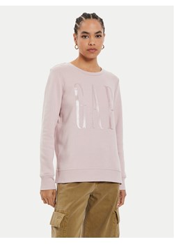 Gap Bluza 540907-06 Różowy Relaxed Fit ze sklepu MODIVO w kategorii Bluzy damskie - zdjęcie 182765362