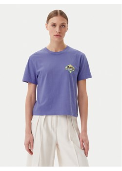 Quiksilver T-Shirt EQWZT03181 Fioletowy Relaxed Fit ze sklepu MODIVO w kategorii Bluzki damskie - zdjęcie 182765451