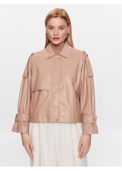 DKNY Kurtka bomber P3ACTR28 Beżowy ze sklepu MODIVO w kategorii Kurtki damskie - zdjęcie 182765484