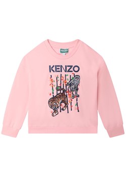 Kenzo Kids Bluza K15652 S Różowy Regular Fit ze sklepu MODIVO w kategorii Bluzy dziewczęce - zdjęcie 182765604