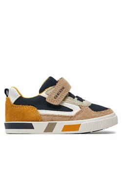 Geox Sneakersy B Kilwi Boy B45A7B 02214 C6659 M Brązowy ze sklepu MODIVO w kategorii Trampki dziecięce - zdjęcie 182765880