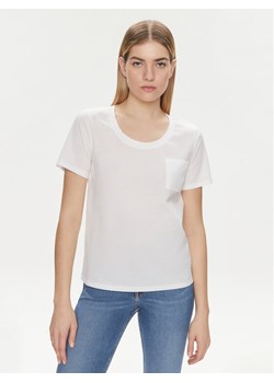 United Colors Of Benetton T-Shirt 3J5CD106R Biały Regular Fit ze sklepu MODIVO w kategorii Bluzki damskie - zdjęcie 182765903