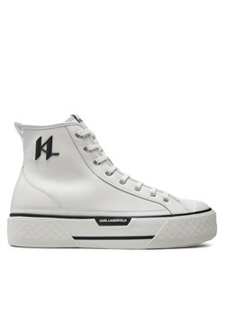 KARL LAGERFELD Trampki KL50450 Biały - id: 0000303605094 - marki Karl Lagerfeld - 182766201 KARL LAGERFELD Trampki KL50450 Biały ze sklepu MODIVO w kategorii Trampki męskie - zdjęcie 182766201