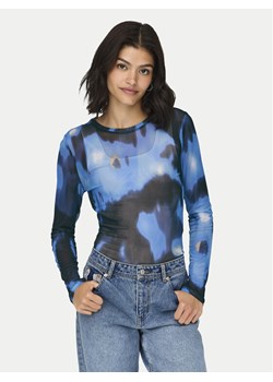 JDY Bluzka Elsa 15303787 Niebieski Slim Fit ze sklepu MODIVO w kategorii Bluzki damskie - zdjęcie 182766264