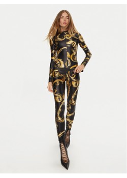 Versace Jeans Couture Kombinezon 77HAN006 Czarny Slim Fit ze sklepu MODIVO w kategorii Kombinezony damskie - zdjęcie 182766352