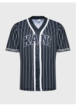 Karl Kani T-Shirt Serif Pinstripe Baseball 6033360 Czarny Relaxed Fit ze sklepu MODIVO w kategorii T-shirty męskie - zdjęcie 182766430