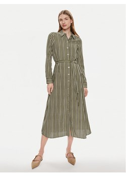 Vero Moda Sukienka koszulowa Ilisa 10306597 Brązowy Regular Fit ze sklepu MODIVO w kategorii Sukienki - zdjęcie 182766470