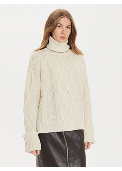 MAX&Co. Golf 2426366114200 Écru Regular Fit ze sklepu MODIVO w kategorii Swetry damskie - zdjęcie 182766472