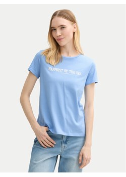 Tom Tailor Denim T-Shirt 1045417 Niebieski Regular Fit ze sklepu MODIVO w kategorii Bluzki damskie - zdjęcie 182766503