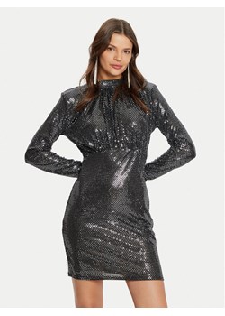 Vero Moda Sukienka koktajlowa Evaline 10317040 Srebrny Slim Fit ze sklepu MODIVO w kategorii Sukienki - zdjęcie 182766530