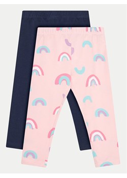 OVS Komplet 2 par legginsów 1975838 Różowy Slim Fit ze sklepu MODIVO w kategorii Legginsy niemowlęce - zdjęcie 182766531