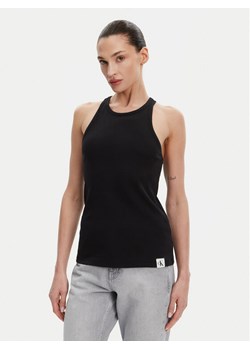 Calvin Klein Underwear Top LV00QS7492 Czarny Slim Fit - id: 0000304669248 - marki Calvin Klein Underwear - 182766564 Calvin Klein Underwear Top LV00QS7492 Czarny Slim Fit ze sklepu MODIVO w kategorii Bluzki damskie - zdjęcie 182766564