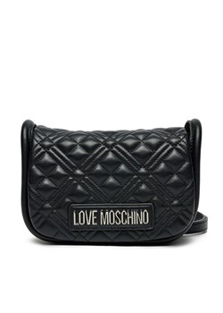 LOVE MOSCHINO Torebka JC4139PP1MLA000B Czarny - id: 8057623220485 - marki Love Moschino - 182766592 LOVE MOSCHINO Torebka JC4139PP1MLA000B Czarny ze sklepu MODIVO w kategorii Listonoszki - zdjęcie 182766592
