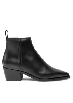 Calvin Klein Jeans Botki Cowboy YW0YW01678 Czarny ze sklepu MODIVO w kategorii Botki - zdjęcie 182766613