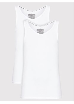 Calvin Klein Underwear Komplet 2 tank topów 000NB1099A Biały Slim Fit - id: 0000208941150 - marki Calvin Klein Underwear - 182766620 Calvin Klein Underwear Komplet 2 tank topów 000NB1099A Biały Slim Fit ze sklepu MODIVO w kategorii T-shirty męskie - zdjęcie 182766620
