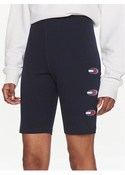 Tommy Jeans Kolarki Archive DW0DW18129 Granatowy Slim Fit ze sklepu MODIVO w kategorii Szorty - zdjęcie 182766653