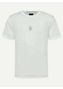 North Sails T-Shirt 453022 Biały Regular Fit ze sklepu MODIVO w kategorii T-shirty męskie - zdjęcie 182766663