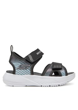 Skechers Sandały Microspec-Splash- 407034L/BKSL Czarny ze sklepu MODIVO w kategorii Sandały dziecięce - zdjęcie 182766680