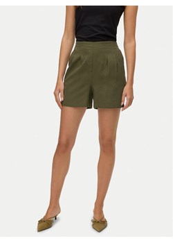 Vero Moda Szorty materiałowe Jesmilo 10279694 Zielony Regular Fit ze sklepu MODIVO w kategorii Szorty - zdjęcie 182766740