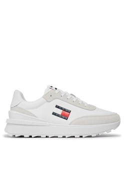 Tommy Jeans Sneakersy Tjm Technical Runner EM0EM01265 Biały ze sklepu MODIVO w kategorii Buty sportowe męskie - zdjęcie 182766742