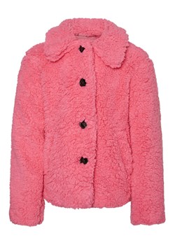 Vero Moda Girl Kożuch Cooper Teddy 10271644 Różowy Regular Fit ze sklepu MODIVO w kategorii Kurtki dziewczęce - zdjęcie 182766773