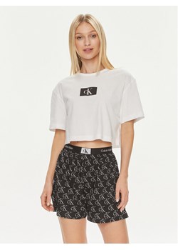 Calvin Klein Underwear Piżama 000QS7180E Granatowy Relaxed Fit ze sklepu MODIVO w kategorii Piżamy damskie - zdjęcie 182766823