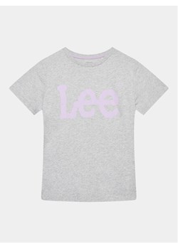 Lee T-Shirt Wobbly Graphic LEG5029 Szary Regular Fit ze sklepu MODIVO w kategorii Bluzki dziewczęce - zdjęcie 182766832