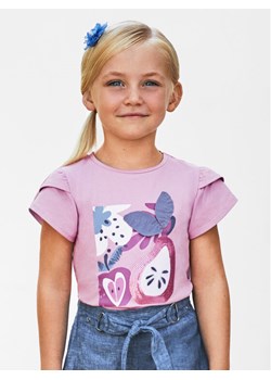Mayoral T-Shirt 3091 Różowy Regular Fit ze sklepu MODIVO w kategorii Bluzki dziewczęce - zdjęcie 182766840