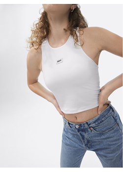 Sprandi Top SP22-TPD101 Biały Slim Fit ze sklepu MODIVO w kategorii Bluzki damskie - zdjęcie 182766864
