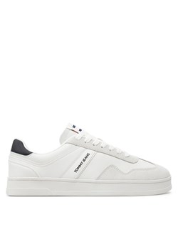Tommy Jeans Sneakersy Tjm Leather Retro Cupsole EM0EM01414 Écru ze sklepu MODIVO w kategorii Buty sportowe męskie - zdjęcie 182766900