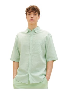 Tom Tailor Denim Koszula 1034920 Zielony Regular Fit ze sklepu MODIVO w kategorii Koszule męskie - zdjęcie 182766910