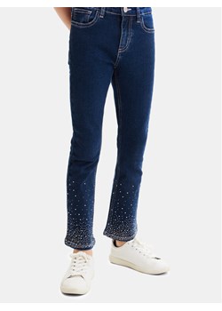 Desigual Jeansy 23WGDD03 Niebieski Regular Fit - id: 0000303232382 - marki Desigual - 182766911 Desigual Jeansy 23WGDD03 Niebieski Regular Fit ze sklepu MODIVO w kategorii Spodnie dziewczęce - zdjęcie 182766911