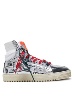Off-White Sneakersy OMIA065F22LEA0067272 Srebrny ze sklepu MODIVO w kategorii Buty sportowe męskie - zdjęcie 182766913