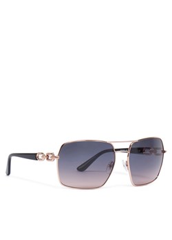 Guess Okulary przeciwsłoneczne GU00159 Brązowy ze sklepu MODIVO w kategorii Okulary przeciwsłoneczne damskie - zdjęcie 182767071