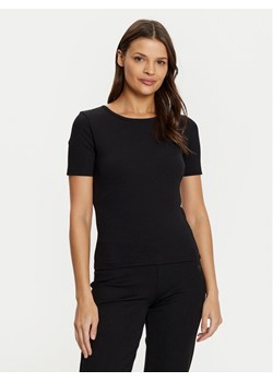 Guess T-Shirt V5RI04 KCLH0 Czarny Regular Fit ze sklepu MODIVO w kategorii Bluzki damskie - zdjęcie 182767102