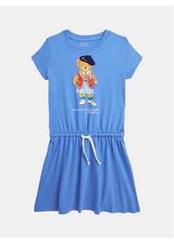 Polo Ralph Lauren Sukienka codzienna 312934978001 Niebieski Regular Fit ze sklepu MODIVO w kategorii Sukienki dziewczęce - zdjęcie 182767113