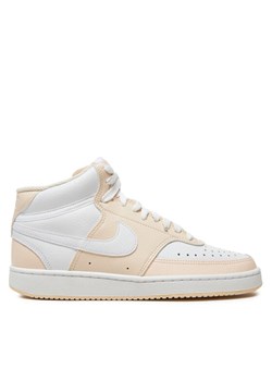 Nike Sneakersy Court Vision Mid CD5436 800 Biały ze sklepu MODIVO w kategorii Buty sportowe damskie - zdjęcie 182767190