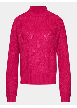 Brave Soul Sweter LK-555BARNEYB Różowy Regular Fit ze sklepu MODIVO w kategorii Swetry damskie - zdjęcie 182767261