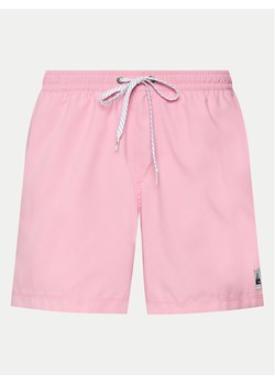Quiksilver Szorty kąpielowe Everyday Solid Volley AQYJV03153 Różowy Regular Fit ze sklepu MODIVO w kategorii Kąpielówki - zdjęcie 182767282