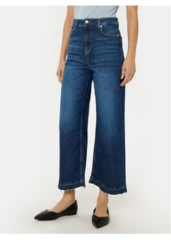 BOSS Jeansy Marlene 50529987 Granatowy Wide Leg ze sklepu MODIVO w kategorii Jeansy damskie - zdjęcie 182767303