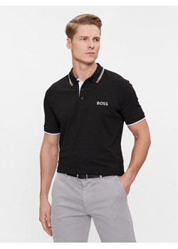 Boss Polo Paddy Pro 50469102 Czarny Regular Fit ze sklepu MODIVO w kategorii T-shirty męskie - zdjęcie 182767341