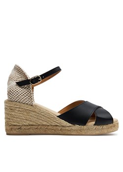 Geox Espadryle D Gelsa Low D45NGA 00085 C9999 Czarny ze sklepu MODIVO w kategorii Sandały damskie - zdjęcie 182767351