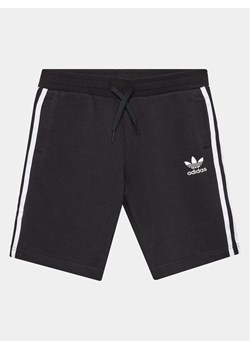 adidas Szorty sportowe adicolor H32342 Czarny Regular Fit ze sklepu MODIVO w kategorii Spodenki dziewczęce - zdjęcie 182767352