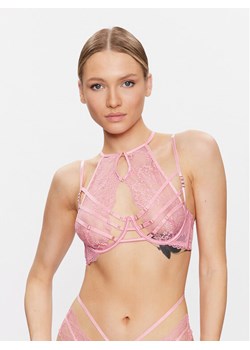 Hunkemöller Biustonosz z fiszbiną Roxanne 201009 Różowy ze sklepu MODIVO w kategorii Biustonosze - zdjęcie 182767414
