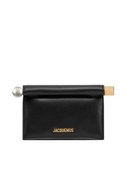 JACQUEMUS Torebka La Petite Pochette Rond C 24E241BA392-3171 Czarny ze sklepu MODIVO w kategorii Kopertówki - zdjęcie 182767451