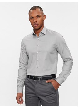 Calvin Klein Koszula K10K108426 Szary Slim Fit - id: 0000303119676 - marki Calvin Klein - 182767480 Calvin Klein Koszula K10K108426 Szary Slim Fit ze sklepu MODIVO w kategorii Koszule męskie - zdjęcie 182767480