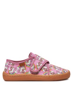 Froddo Kapcie Barefoot Slippers G1700408-4 S Różowy ze sklepu MODIVO w kategorii Kapcie dziecięce - zdjęcie 182767531